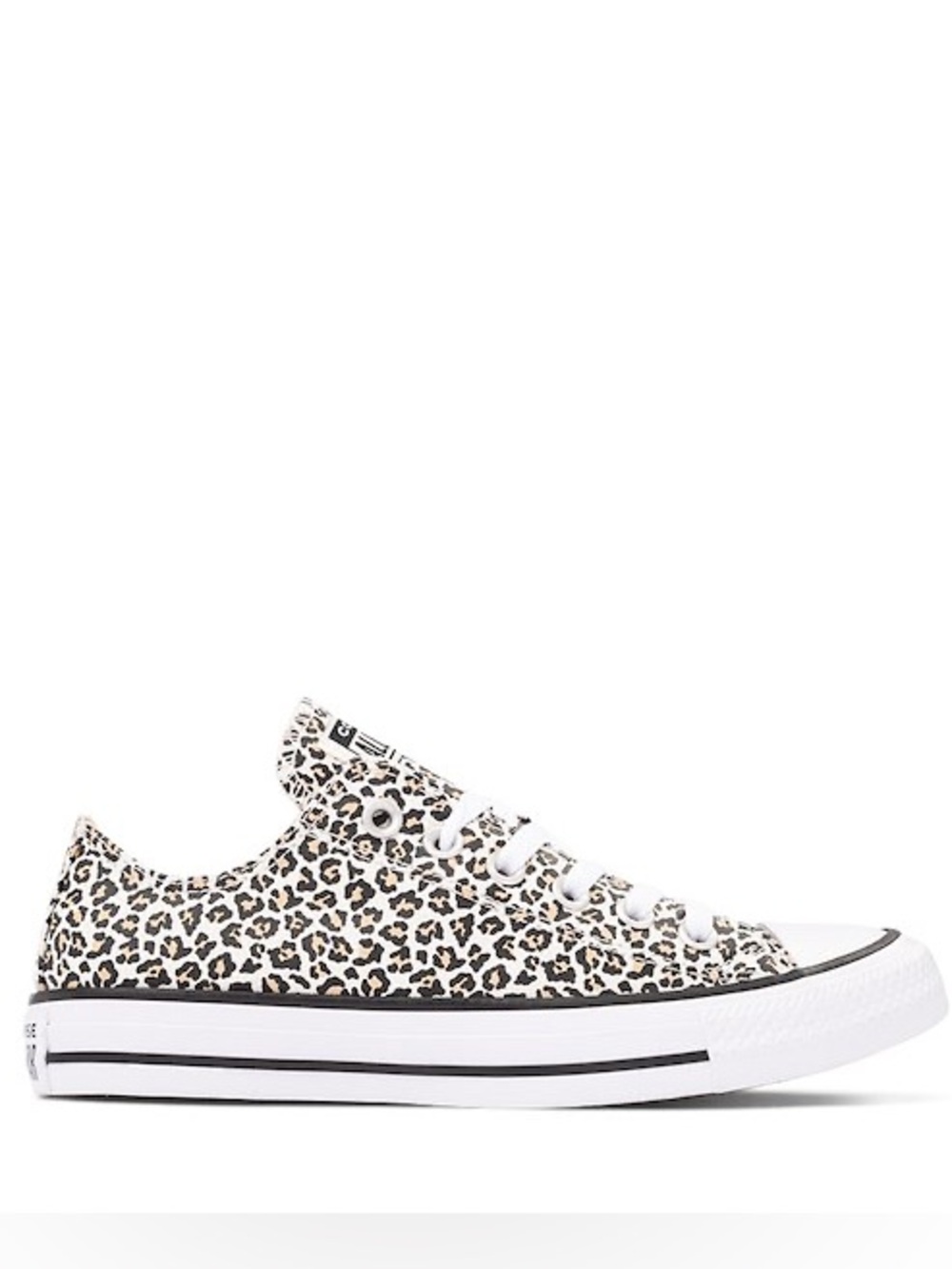 Converse Chuck Taylor All Star Animal Print Low-Top Sneaker - White Leopard